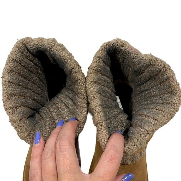 Ugg Australia‎ Cambridge Knit Fold Boots Size 6 - Picture 7 of 12